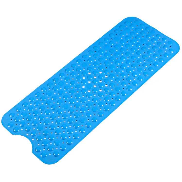 Tapis de Bain Antidérapant 40x100 cm – PVC avec Ventouses et Surface Massante