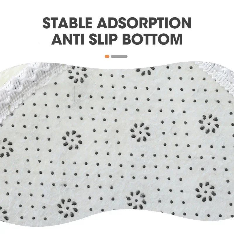 Set Tapis Salle de Bain 3 Pièces Antidérapant Luxe