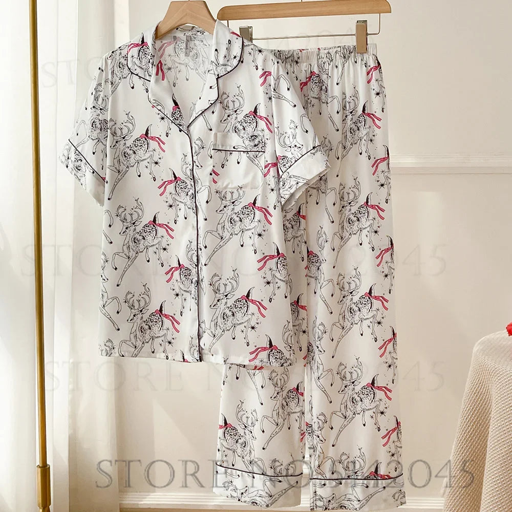 Pyjama Femme Satin & Rayon – Confortable, Sexy et Élégant