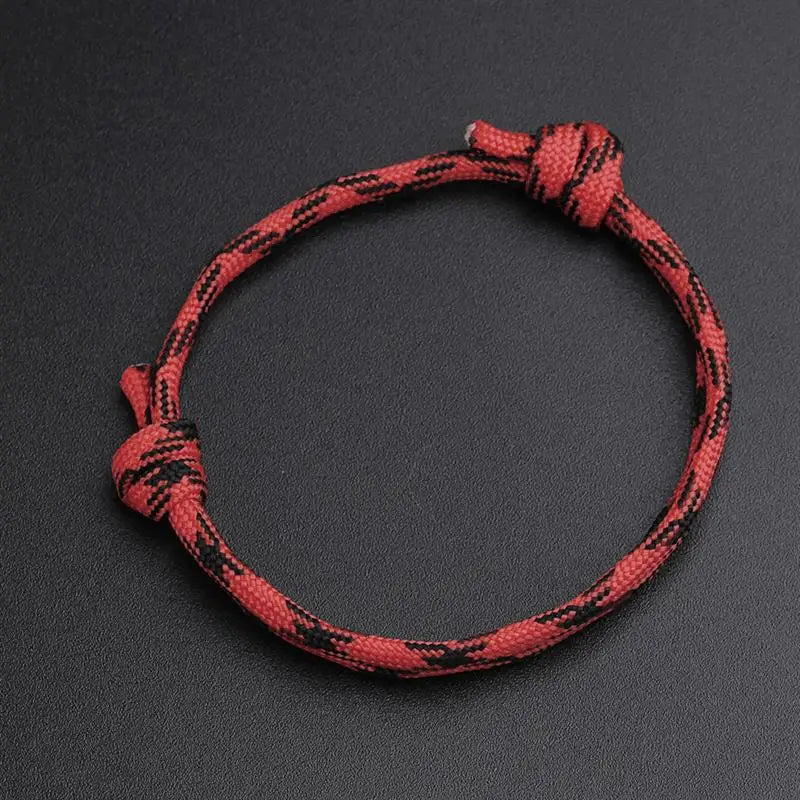 Bracelet Corde Minimaliste – Bracelet Rouge Ajustable pour Homme & Femme | Cozylab