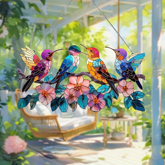 Pendentif en Acrylique Animal – Chaîne Argentée 30 cm, Style Pastoral