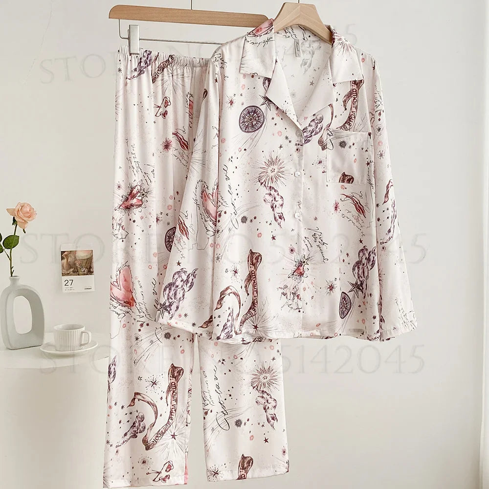 Pyjama Femme Satin & Rayon – Confortable, Sexy et Élégant