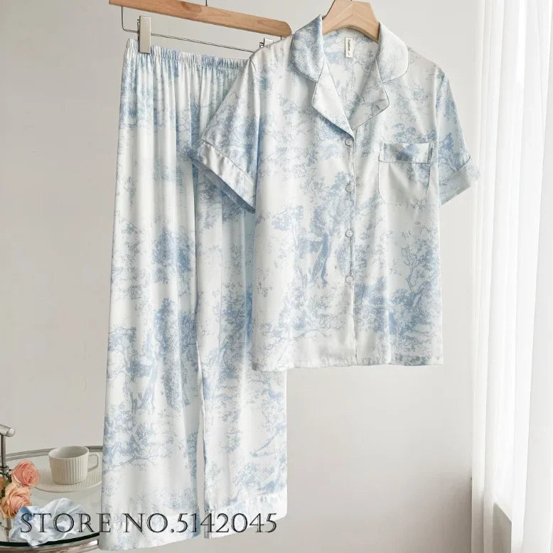 Pyjama Femme Satin & Rayon – Confortable, Sexy et Élégant