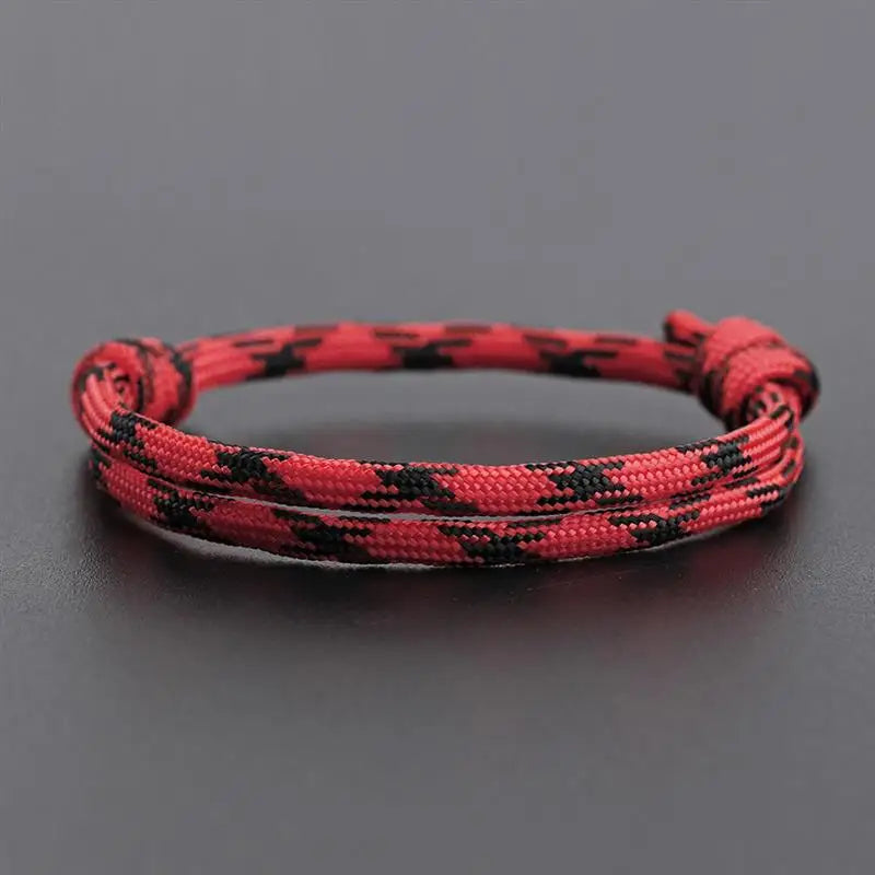 Bracelet Corde Minimaliste – Bracelet Rouge Ajustable pour Homme & Femme | Cozylab