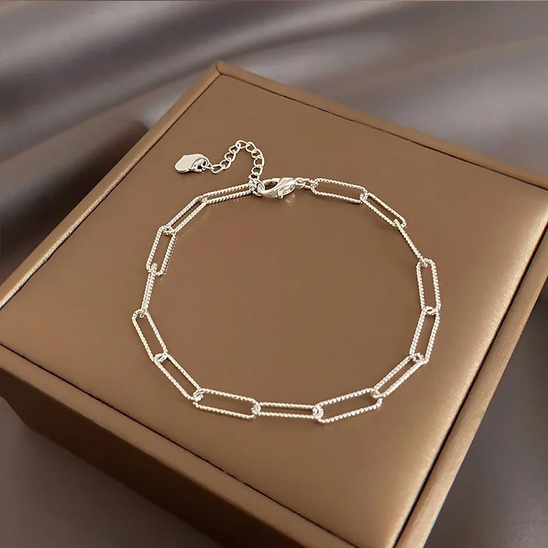Bracelet Étoiles Argenté Double Rang – Bijou Élégant pour Femme | Cozylab