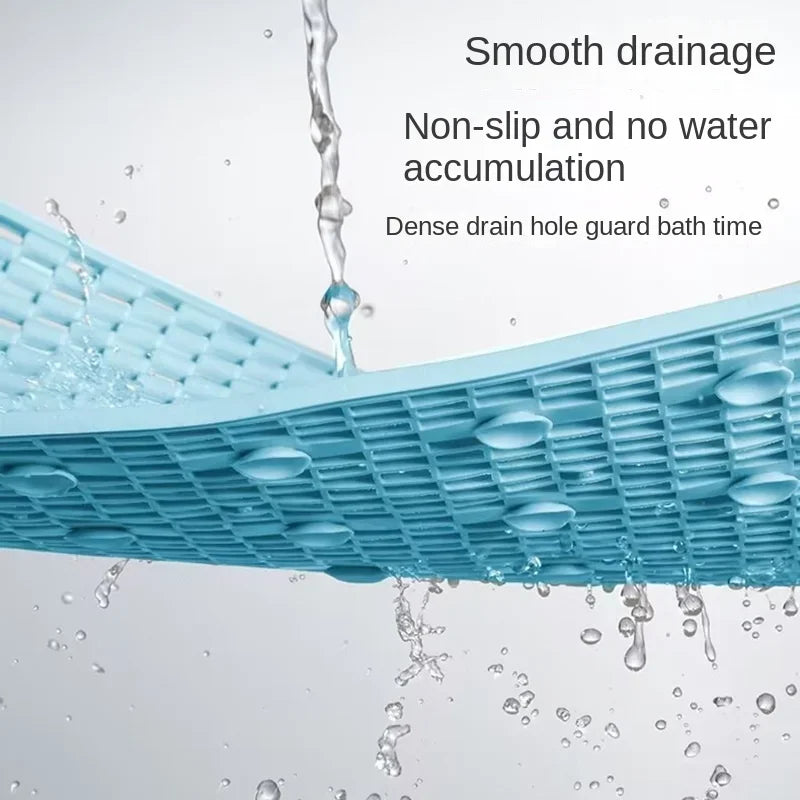 Tapis de Bain Antidérapant – TPE Écologique | Sécurité & Confort pour Salle de Bain