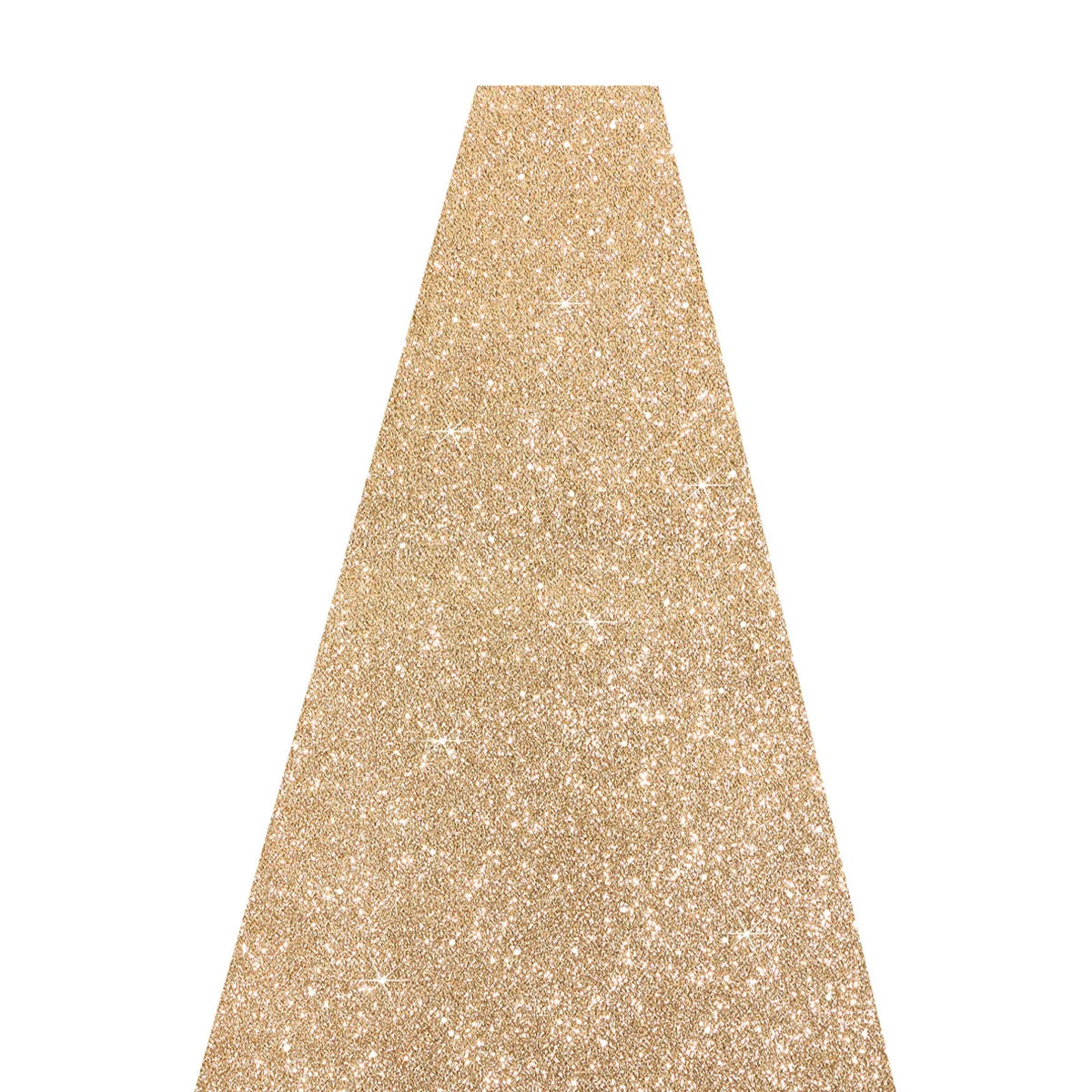 Tapis de Cérémonie Doré Antidérapant – Allée de Mariage et Événements
