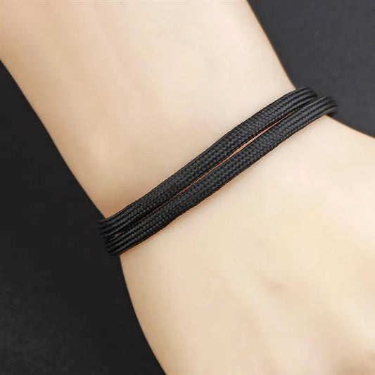 Bracelet Corde Minimaliste – Bracelet Rouge Ajustable pour Homme & Femme | Cozylab